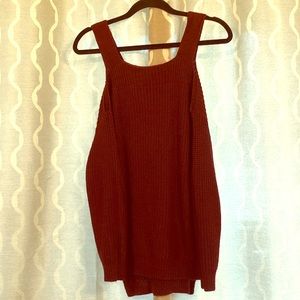 Cold Shoulder Sweater